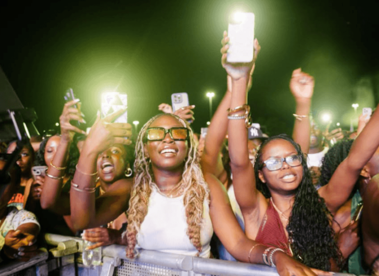 Bella Shmurda performing on stage